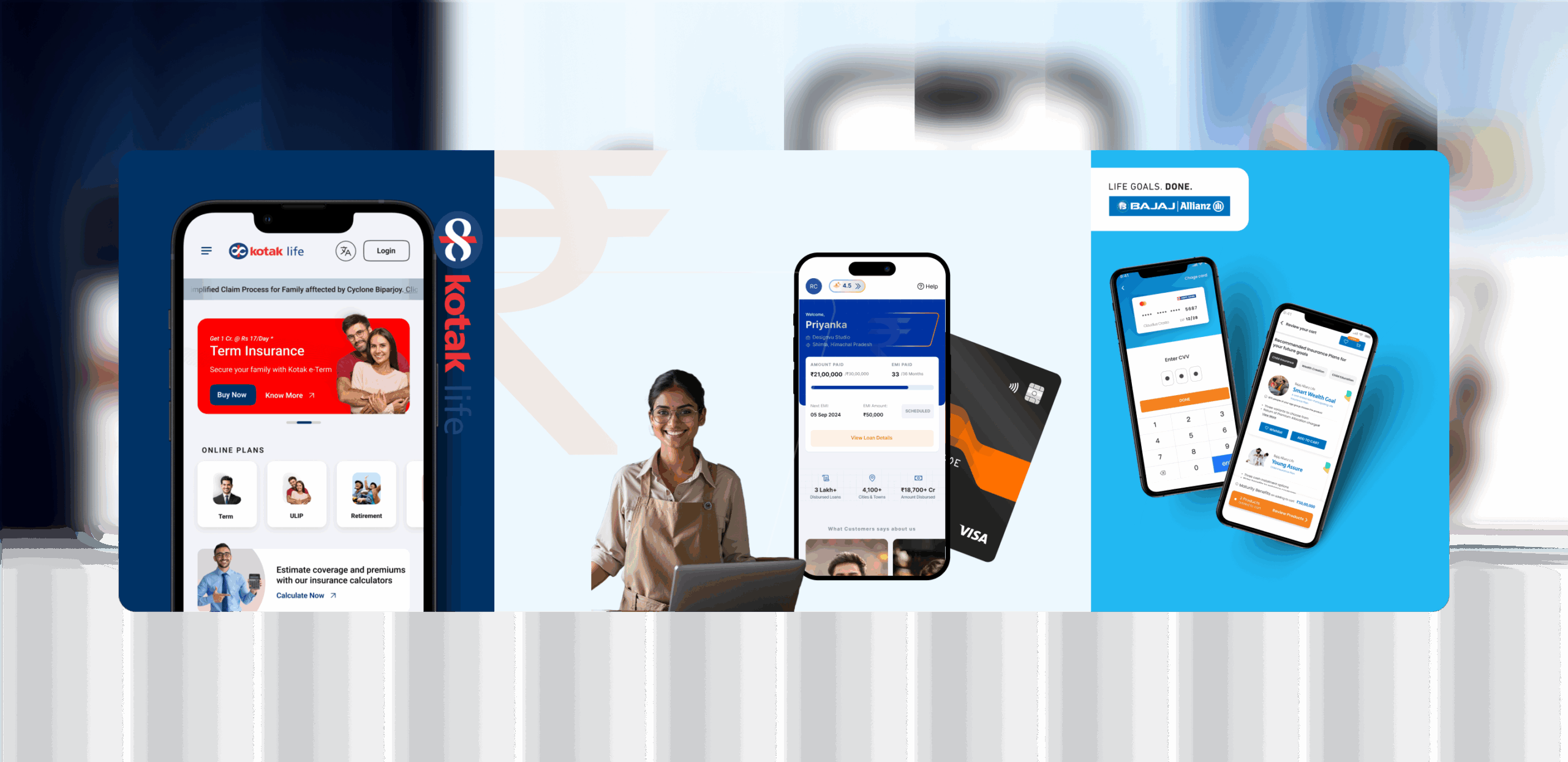 Feelpixel Fintech mobile app design